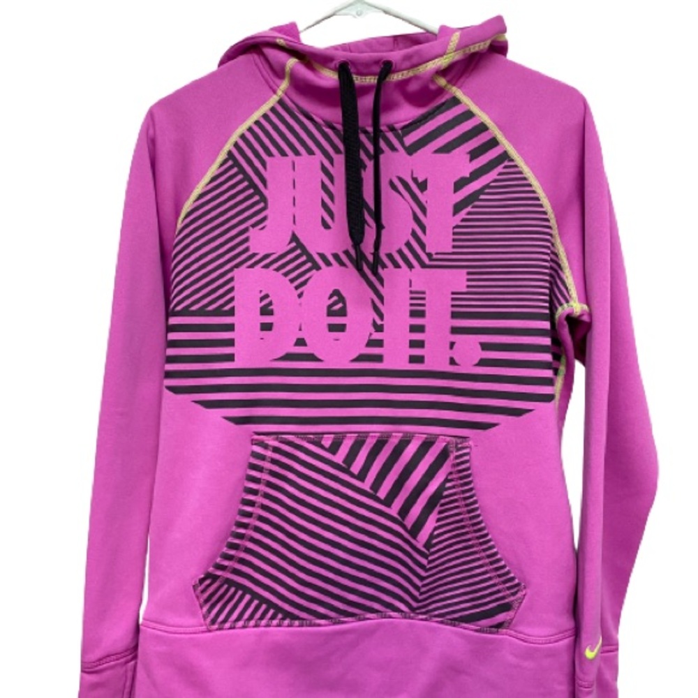 Nike Women's‎ Hoodie Therma-Fit Pullover in Pink Size M